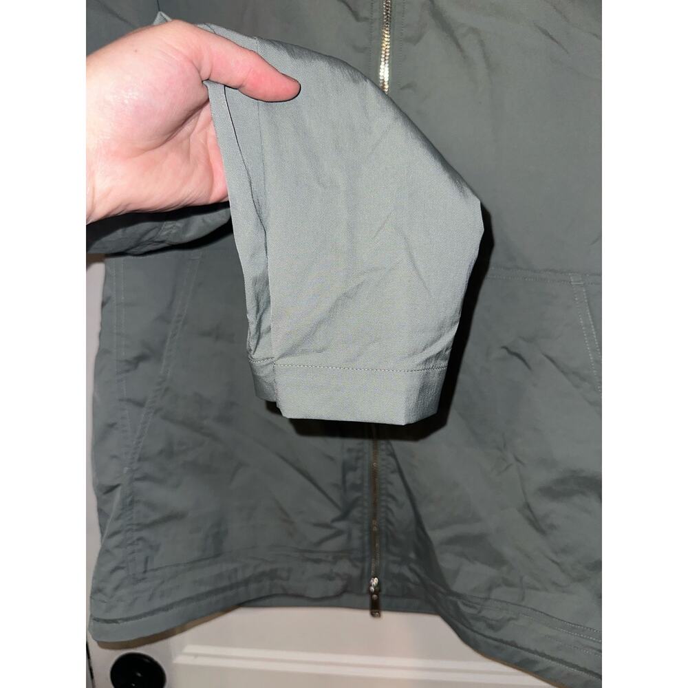 Theory NWT Men’s size XXL Haskel Zip-Front Jacket Steel Green Outdoor - Picture 4 of 15
